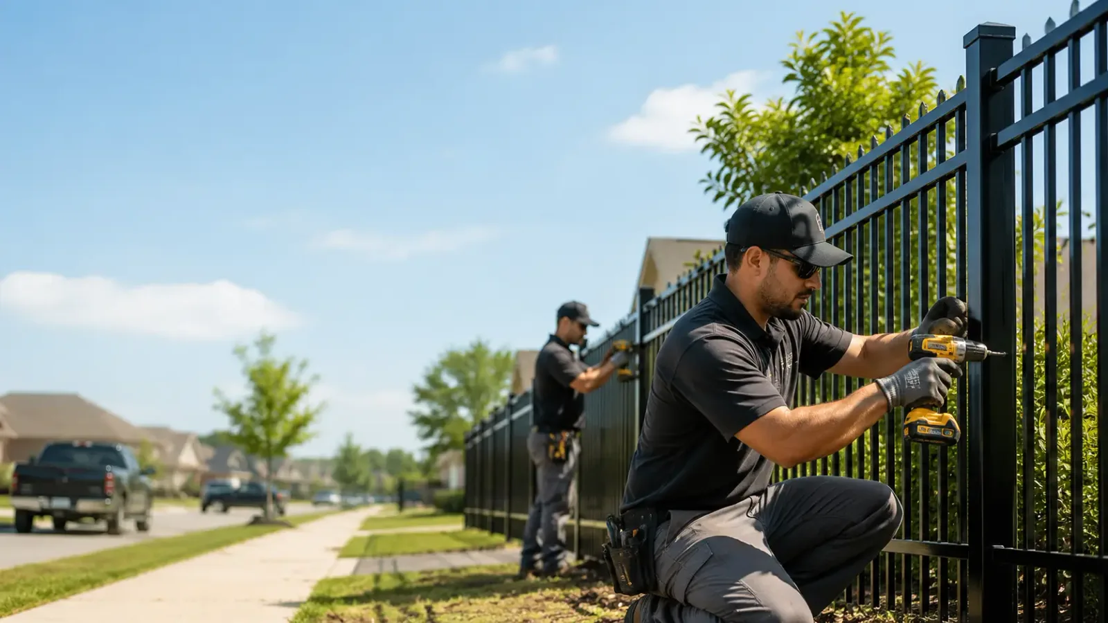 Metal Fence Installation in Byron, NY